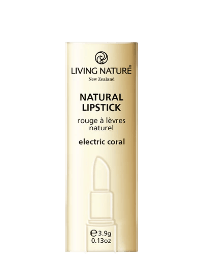 Living Nature's Electric Coral lipstick is a dazzling addition to their award winning lipstick range. A vibrant orange-red, Electric Coral applies like velvet and provides a subtle pearlescent shimmer. This premium quality natural lipstick has a creamy formulation with long lasting bold colour that flatters every skin tone and brightens all occasions.