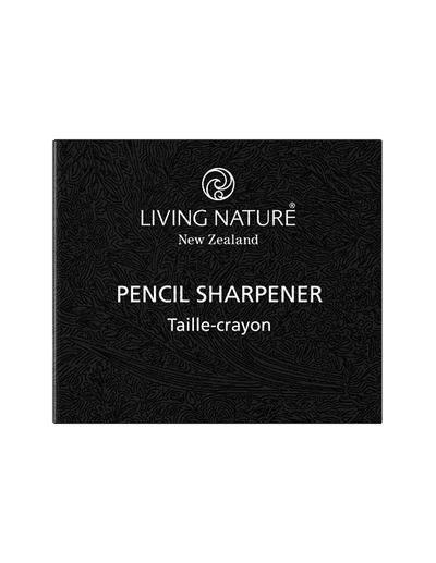 LIVING NATURE Sharpener Our specially designed pencil sharpener will ensure your Living Nature lip and eye pencils give precision every time.