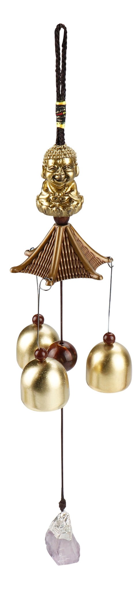 Lucky Wind Chime - Lotus Buddha - 1st Stop Marshall's Health Shop, Gift Shop! - Heath and Natural Therapy New Brighton Christchurch - Naturopath