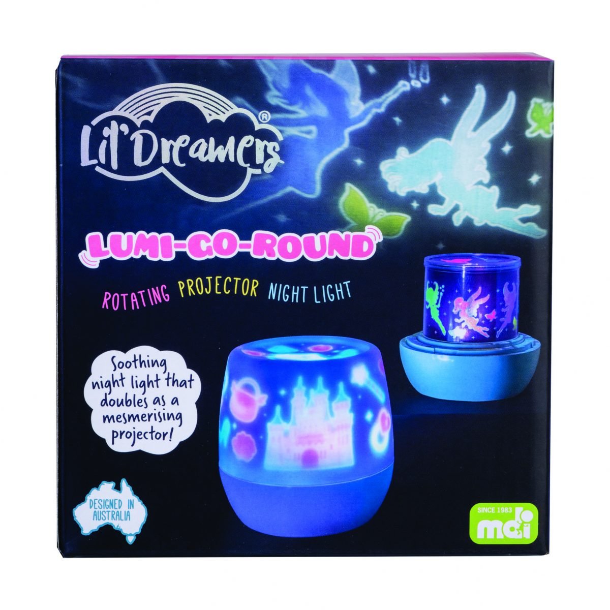 Lumi - Go - Round Fairytale Rotating Projector Light - 1st Stop Marshall's Health Shop, Gift Shop! - Heath and Natural Therapy New Brighton Christchurch - Naturopath
