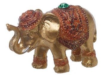 Metallic Glitter Lucky Elephant Incense Stick Holder - 1st Stop Marshall's Health Shop, Gift Shop! - Heath and Natural Therapy New Brighton Christchurch - Naturopath