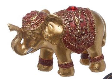 Metallic Glitter Lucky Elephant Incense Stick Holder - 1st Stop Marshall's Health Shop, Gift Shop! - Heath and Natural Therapy New Brighton Christchurch - Naturopath