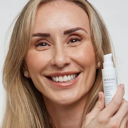 MooGoo Active Serum Bakuchiol 25ml Bakuchiol (1% w/v) Natural Retinol Substitute Active Serum 25ml  Retinol (Vitamin A) has been a fan fave among skincare aficionados for years now and the hype is real. Retinoids work by prompting surface skin cells to turn over and die rapidly, making way for new cell growth underneath