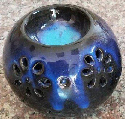 Oil Burner 2 Tone Blue SKU: OB32