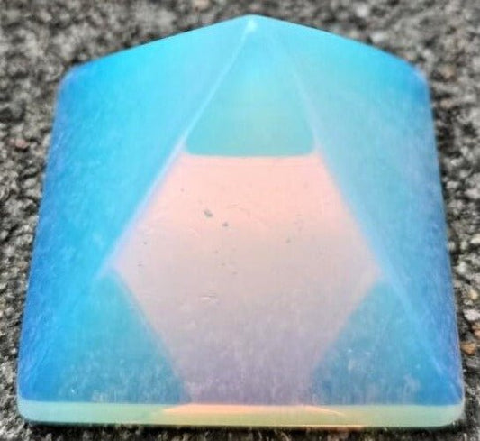 Opalite Pyramid - 1st Stop Marshall's Health Shop, Gift Shop! - Heath and Natural Therapy New Brighton Christchurch - Naturopath