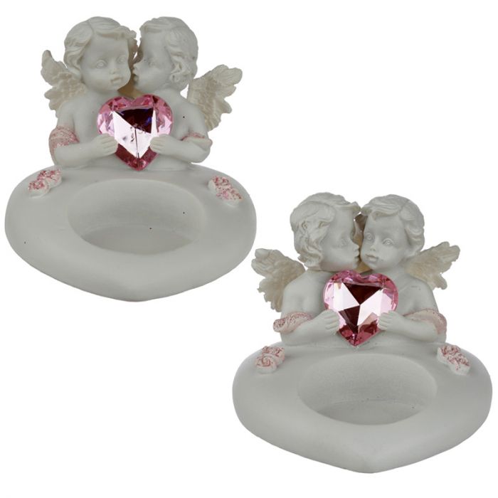 Peace of Heaven Sweetheart Kisses Tea Light Candle - 1st Stop Marshall's Health Shop, Gift Shop! - Heath and Natural Therapy New Brighton Christchurch - Naturopath