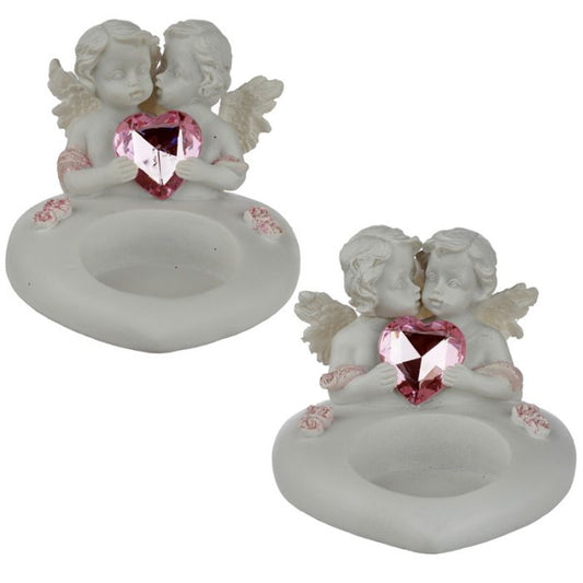 Peace of Heaven Sweetheart Kisses Tea Light Candle - 1st Stop Marshall's Health Shop, Gift Shop! - Heath and Natural Therapy New Brighton Christchurch - Naturopath