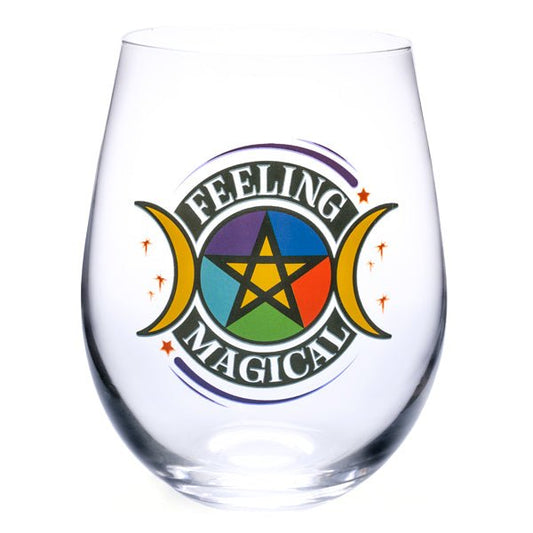 Pentacle Tallulah Wellness Stemless Glass - 1st Stop Marshall's Health Shop, Gift Shop! - Heath and Natural Therapy New Brighton Christchurch - Naturopath