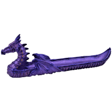 Purple Dragon Bone Incense Burner 28.3x5x9.2cm  SKU: MK384