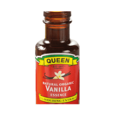 Queen Established 1897  Queen Natural Organic Vanilla Extract has been an Australian/New Zealand pantry staple for decades.  Made using our original recipe for over 100 years, this product is made by extracting vanilla from carefully selected beans with nothing artificial added. This vanilla is perfect for classic baking recipes. 
