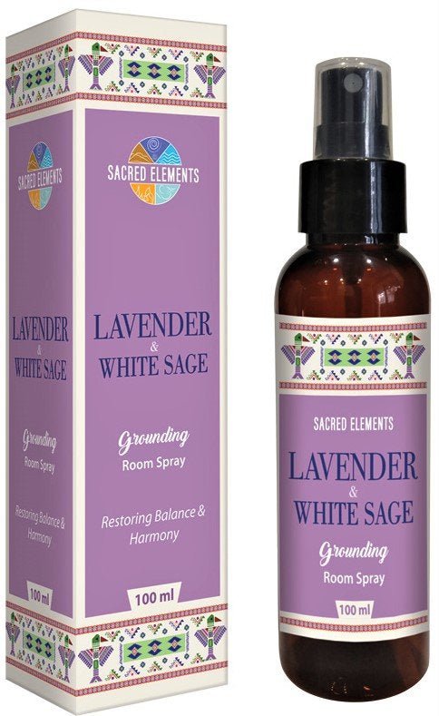 Sacred Elements Room Spray Lavender & White Sage - 1st Stop Marshall's Health Shop, Gift Shop! - Heath and Natural Therapy New Brighton Christchurch - Naturopath