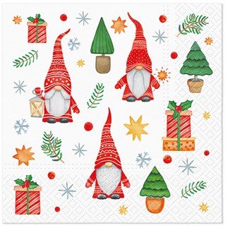 Salisbury Gnomes and Gifts Napkins - MarshallsHealthShop