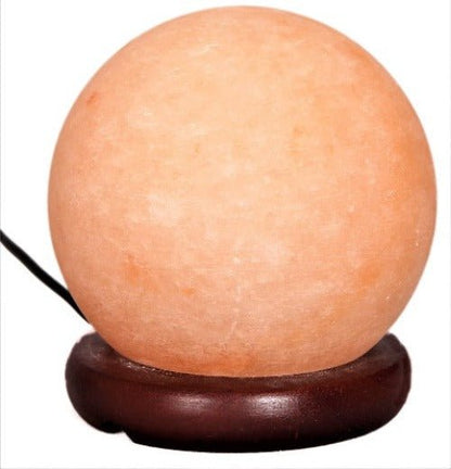Salt Lamp Sphere Large - 1st Stop Marshall's Health Shop, Gift Shop! - Heath and Natural Therapy New Brighton Christchurch - Naturopath