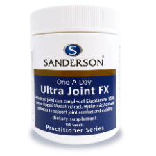 SANDERSON 1 - A - Day Ultra Joint FX 150 Tablets - 1st Stop Marshall's Health Shop, Gift Shop! - Heath and Natural Therapy New Brighton Christchurch - Naturopath