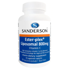 SANDERSON Ester - plex Liposomal 800mg Vitamin C 55 Capsules - 1st Stop Marshall's Health Shop, Gift Shop! - Heath and Natural Therapy New Brighton Christchurch - Naturopath