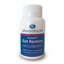 SANDERSON Gut Restore 100 Chewable Tablets Probiotics are ‘good’ bacteria, living organisms, that scientific trials indicate confer a health benefit on the body by improving intestinal microbial balance and so inhibiting pathogens or toxin producing bacteria. Probiotics are found in some foods like yoghurt or fermented milk, and in dietary supplements generally as tablets, powders or capsules.