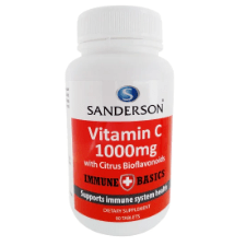 SANDERSON Immune Basic Vitamin C with Citrus 1000mg 90 Tablets