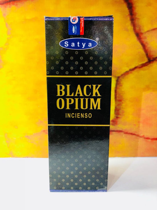 Satya Hexa Box of 6 Black Opium - MarshallsHealthShop