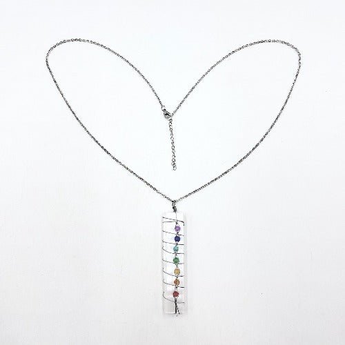 Selenite Chakra Stone Necklace with 7 Chakra Stones

Length 75cm approx.

1st Stop, Marshall's Health Shop, Gift Shop!

SKU: SCPD