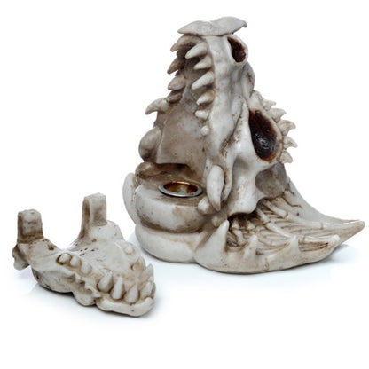 Shadows of Darkness Dragon Skull Cone Burner
Height 14cm Width 13cm Depth 11cm
1st Stop, Marshall's Health Shop, Gift Shop!

SKU: DRG531