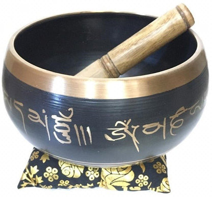Singing Bowl Small Black SBSBK - 1st Stop Marshall's Health Shop, Gift Shop! - Heath and Natural Therapy New Brighton Christchurch - Naturopath