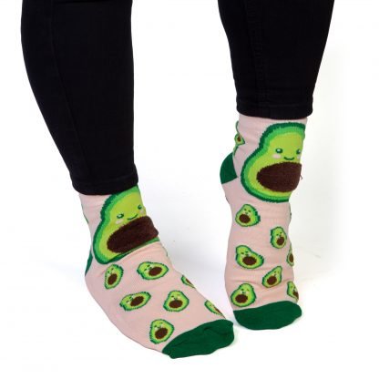 Socks Feet Speak Avocado - 1st Stop Marshall's Health Shop, Gift Shop! - Heath and Natural Therapy New Brighton Christchurch - Naturopath