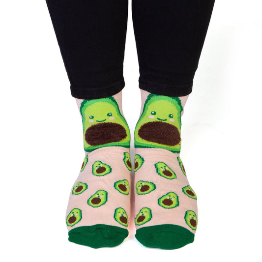 Socks Feet Speak Avocado - 1st Stop Marshall's Health Shop, Gift Shop! - Heath and Natural Therapy New Brighton Christchurch - Naturopath