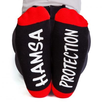 Socks Feet Speak Hamsa - 1st Stop Marshall's Health Shop, Gift Shop! - Heath and Natural Therapy New Brighton Christchurch - Naturopath