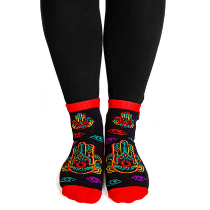 Socks Feet Speak Hamsa - 1st Stop Marshall's Health Shop, Gift Shop! - Heath and Natural Therapy New Brighton Christchurch - Naturopath