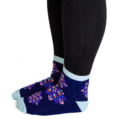 Socks Feet Speak Mandala - 1st Stop Marshall's Health Shop, Gift Shop! - Heath and Natural Therapy New Brighton Christchurch - Naturopath