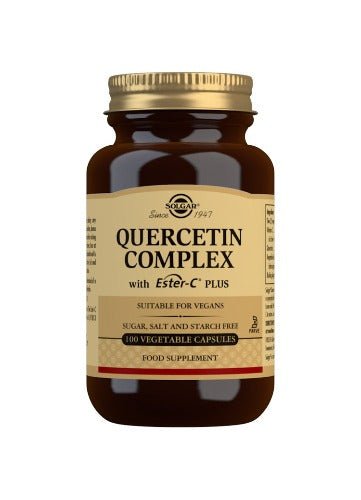 SOLGAR Quercetin Complex 100s - 1st Stop Marshall's Health Shop, Gift Shop! - Heath and Natural Therapy New Brighton Christchurch - Naturopath
