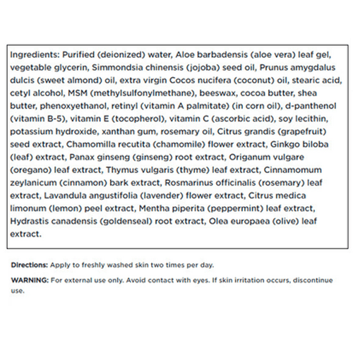 SWANSON MSM Cream 59ml 1st Stop, Marshall's Health Shop!  What is MSM cream?  Give your skin a radiant glow with the topical nutrition of Swanson MSM Cream. Methylsulfonylmethane (MSM) serves as a highly absorbable source of organic sulfur, which the body needs in order to form the bonds that hold tissues together, making it important for healthy cartilage, ligaments, tendons, skin, hair, and nails.