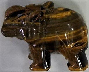 Tiger Eye Elephant - MarshallsHealthShop