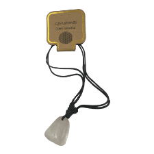 Tumblestone Pendant Clear Quartz