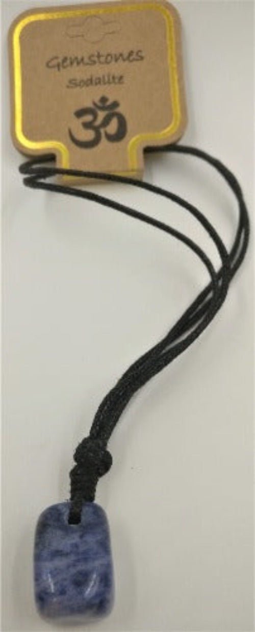 Tumblestone Pendant Sodalite