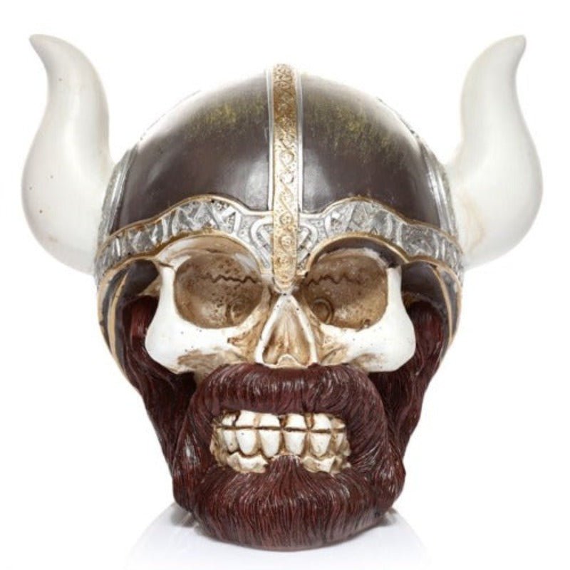 Viking Skull Money Box - 1st Stop Marshall's Health Shop, Gift Shop! - Heath and Natural Therapy New Brighton Christchurch - Naturopath