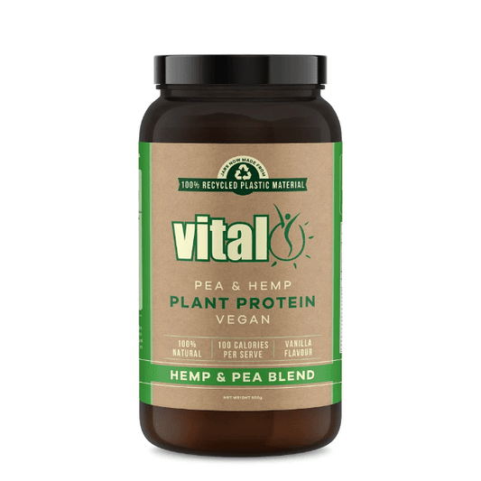 Vital Plant Protein Pea and Hemp 500g - 1st Stop Marshall's Health Shop, Gift Shop! - Heath and Natural Therapy New Brighton Christchurch - Naturopath
