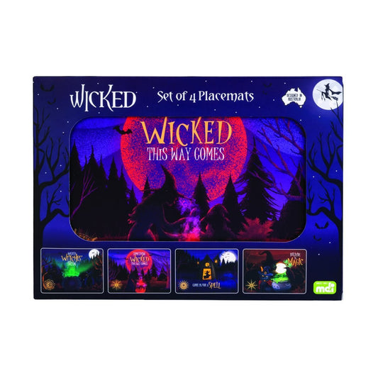 Wicked Placemats Set - MarshallsHealthShop