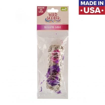 Wild Scents Blissful Sage & Herbs Smudge Stick - 1st Stop Marshall's Health Shop, Gift Shop! - Heath and Natural Therapy New Brighton Christchurch - Naturopath