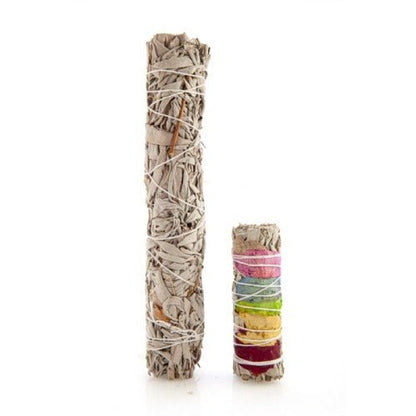 Wild Scents Jumbo White Sage Smudge - 1st Stop Marshall's Health Shop, Gift Shop! - Heath and Natural Therapy New Brighton Christchurch - Naturopath