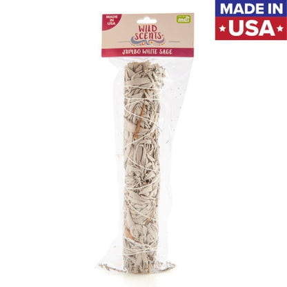 Wild Scents Jumbo White Sage Smudge - 1st Stop Marshall's Health Shop, Gift Shop! - Heath and Natural Therapy New Brighton Christchurch - Naturopath