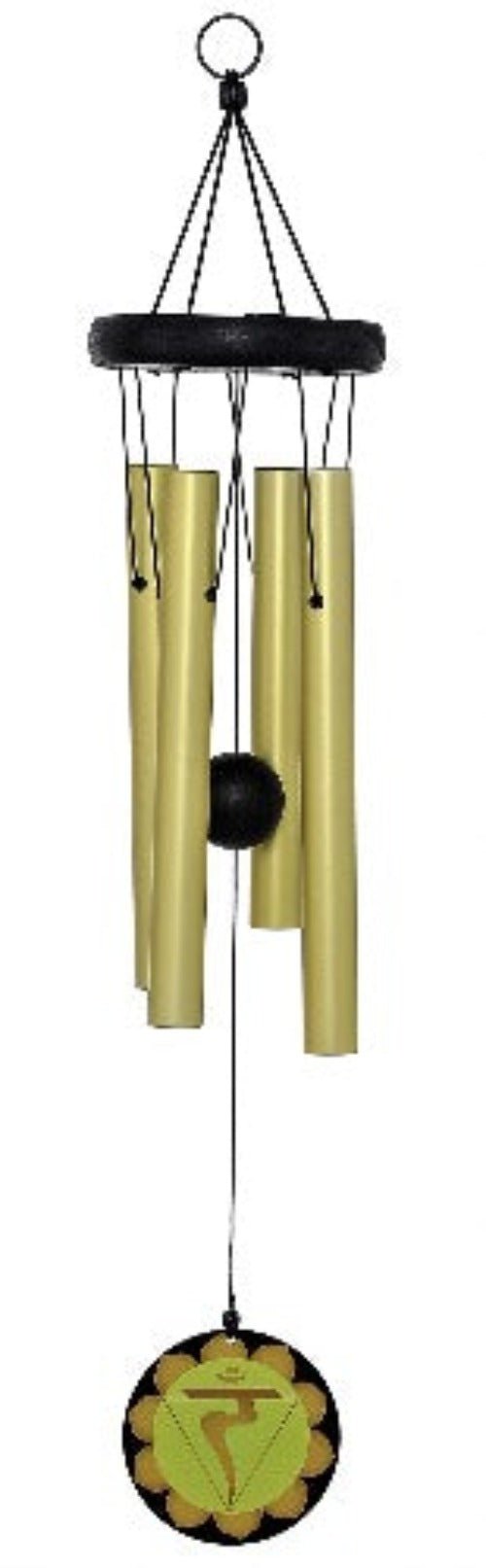 Wind Chime Solar Plexus Chakra WC26 - 1st Stop Marshall's Health Shop, Gift Shop! - Heath and Natural Therapy New Brighton Christchurch - Naturopath