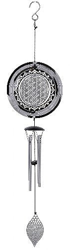 Windchime Flower of Life (WC39) - 1st Stop Marshall's Health Shop, Gift Shop! - Heath and Natural Therapy New Brighton Christchurch - Naturopath