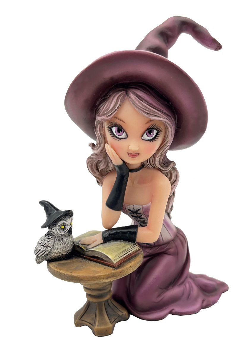 Witch Reading with Owl - MarshallsHealthShop